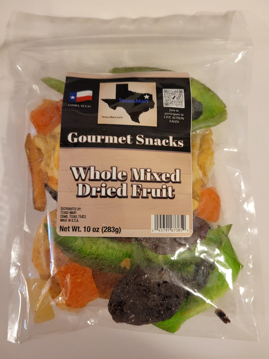 Whole Mixed Dried Fruit