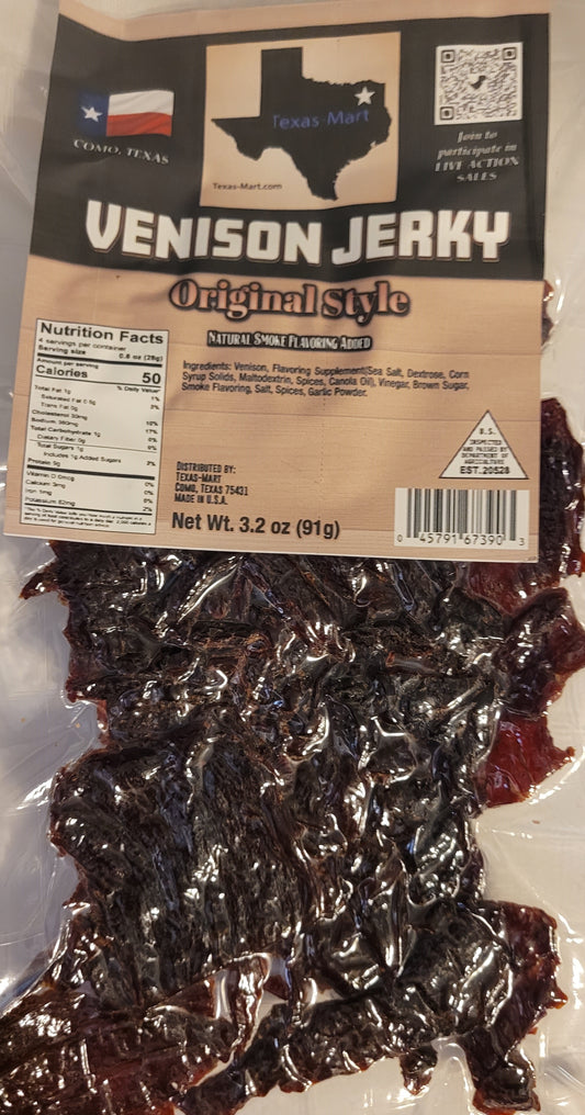 Venison Jerky, Original Style