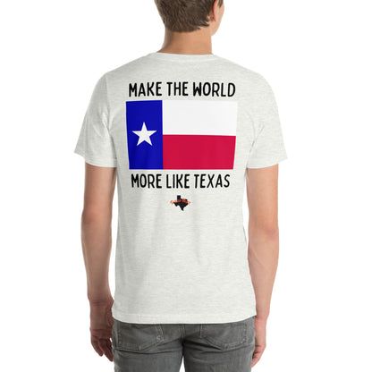 Texas Flag Unisex t-shirt Assorted Colors