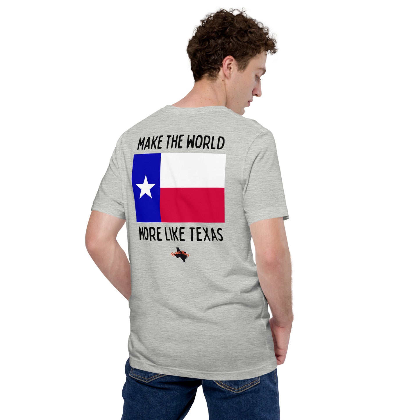 Texas Flag Unisex t-shirt Assorted Colors