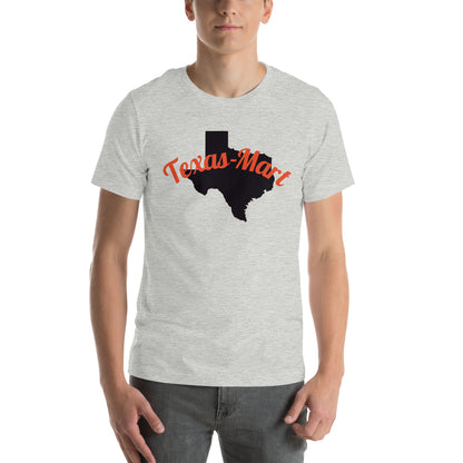 Texas-Mart Burnt Orange & Black Unisex t-shirt