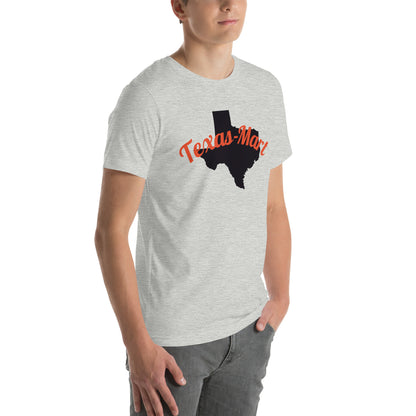 Texas-Mart Burnt Orange & Black Unisex t-shirt