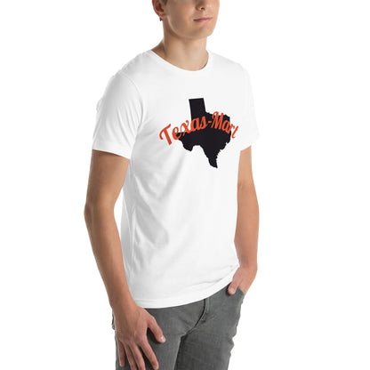 Texas-Mart Burnt Orange & Black Unisex t-shirt